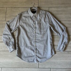 Lucky Brand Men’s Slim Fit cotton Checkered Long Sleeve Button Up Size Medium